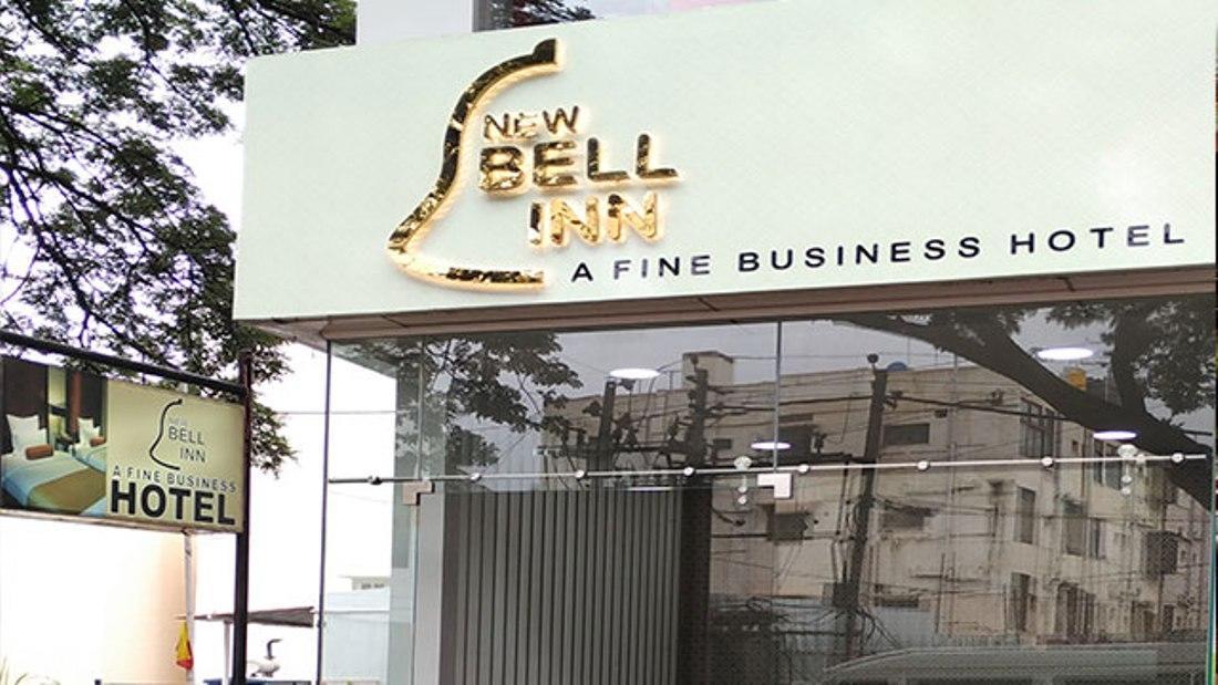 Hotel New Bell Inn Bangalore Exteriör bild